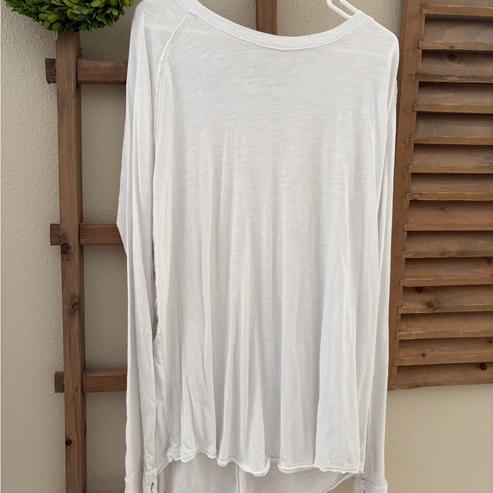 We The Free White Long Sleeve Top